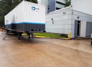 Generator rental for Houston college campus