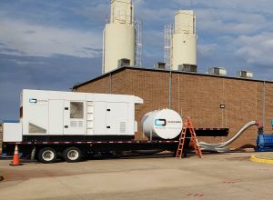 Generator rentals for water treatment plant