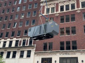Generac generator for downtown Tulsa building